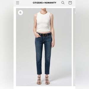 Citizens of Humanity Emerson Slim Boyfriend Denim Jeans Size 27